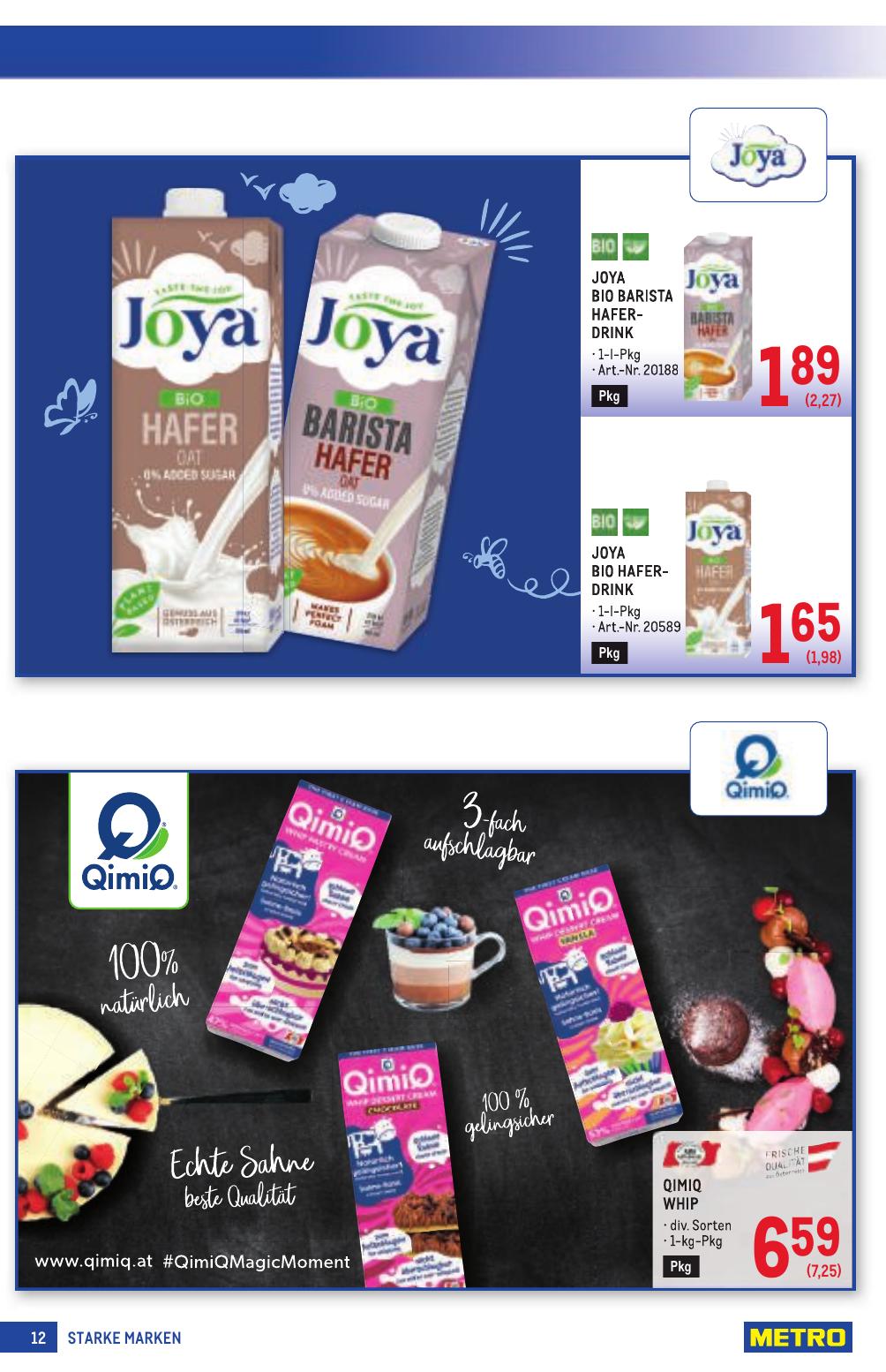 Metro Grosse Marken flyer page