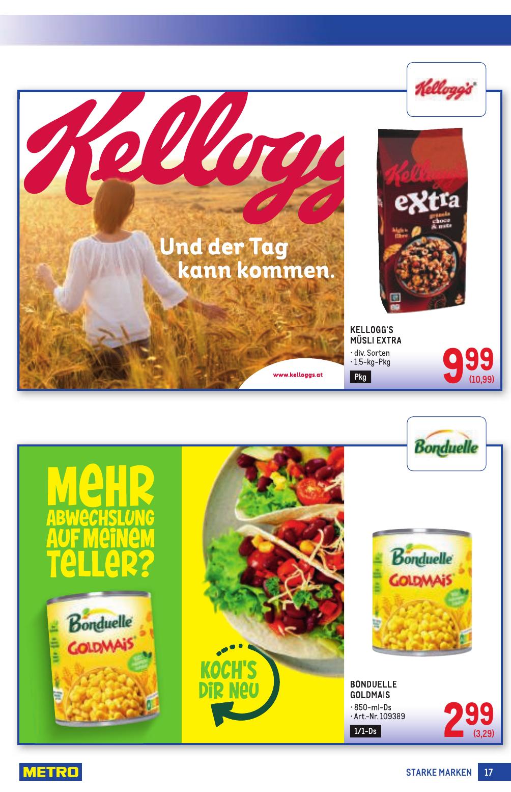 Metro Grosse Marken flyer page