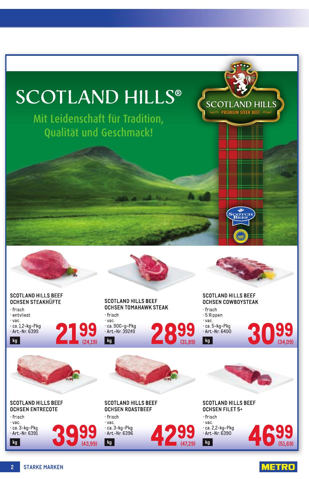 Metro Grosse Marken flyer page