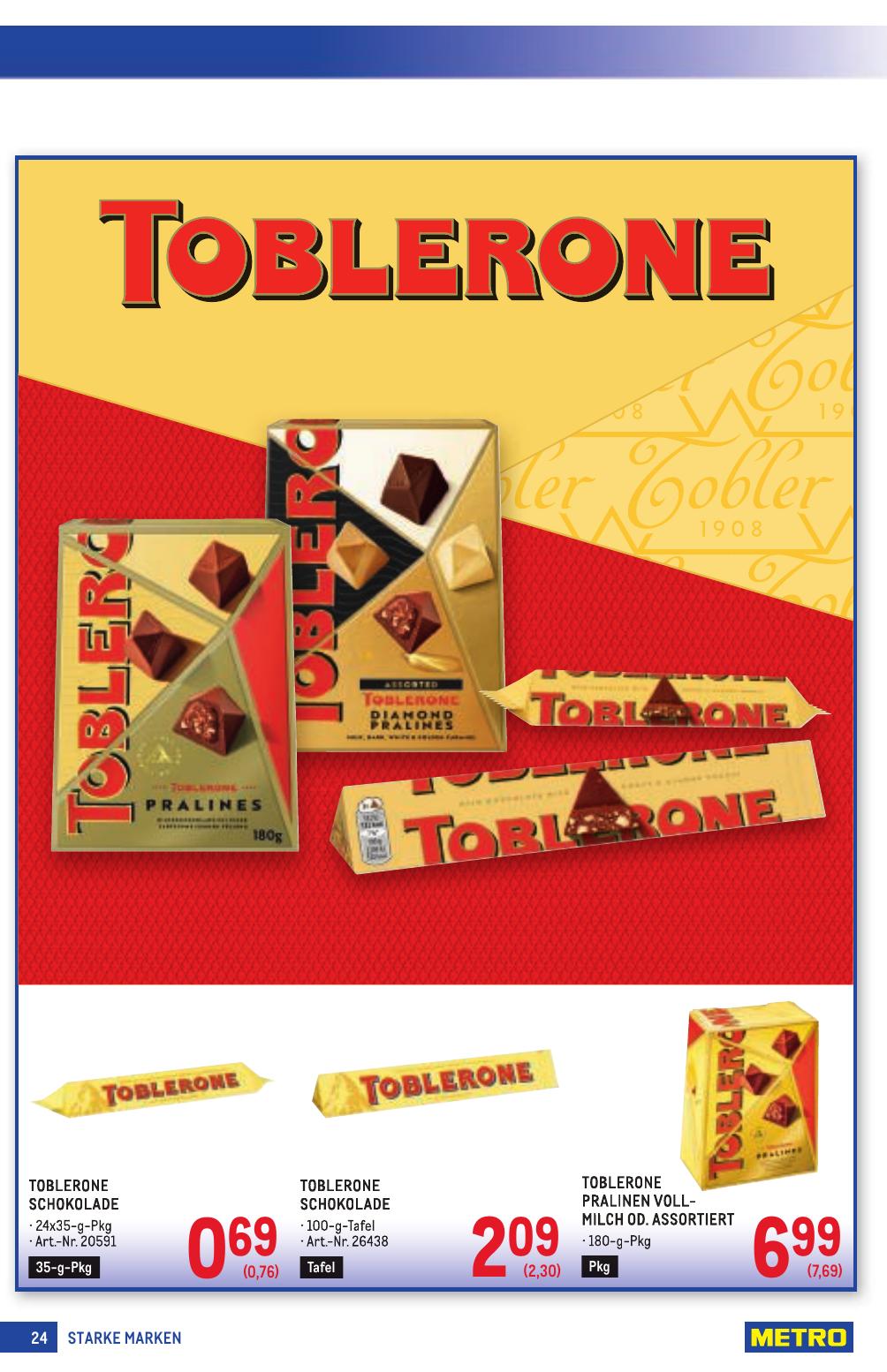 Metro Grosse Marken flyer page