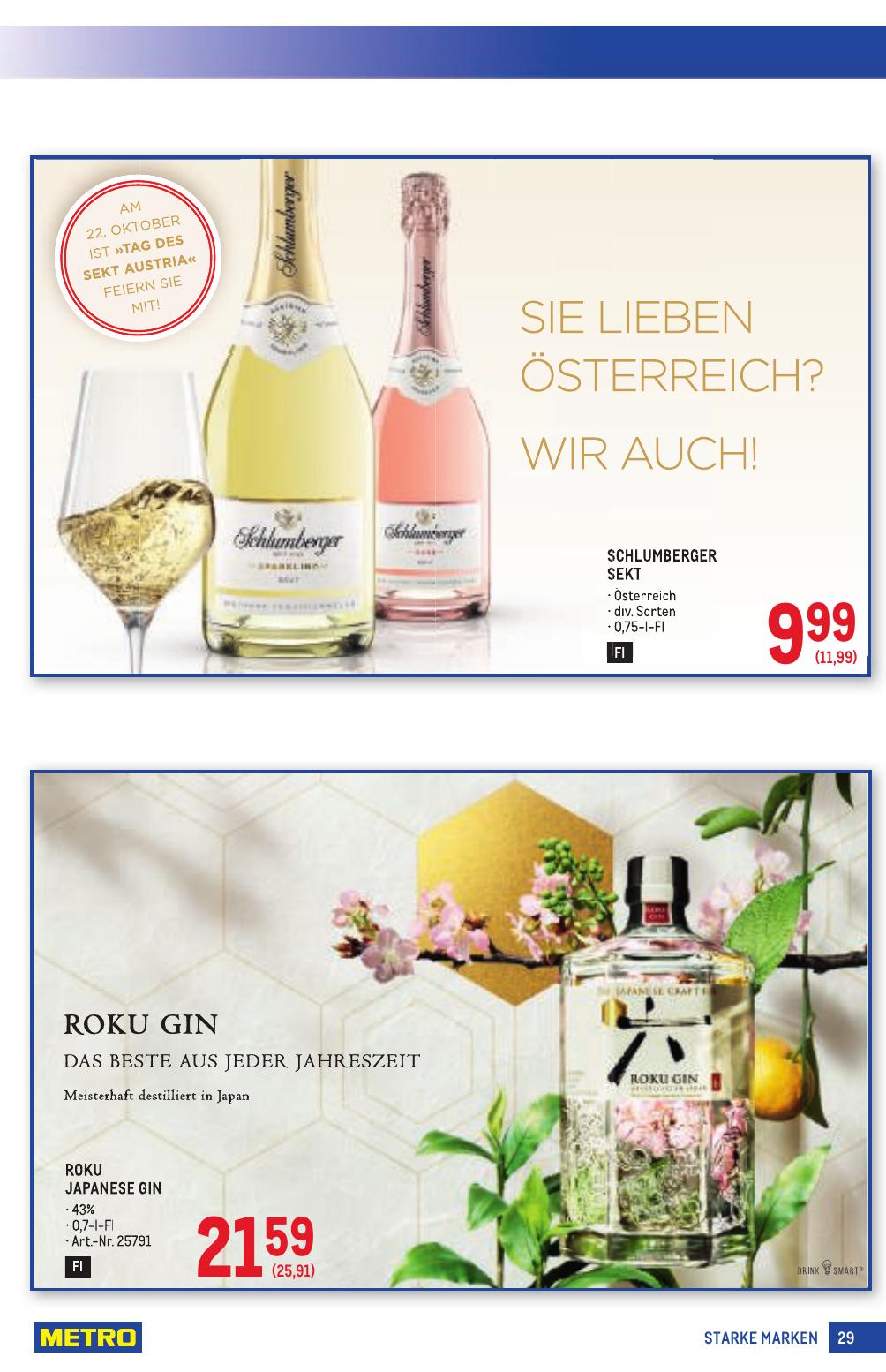 Metro Grosse Marken flyer page