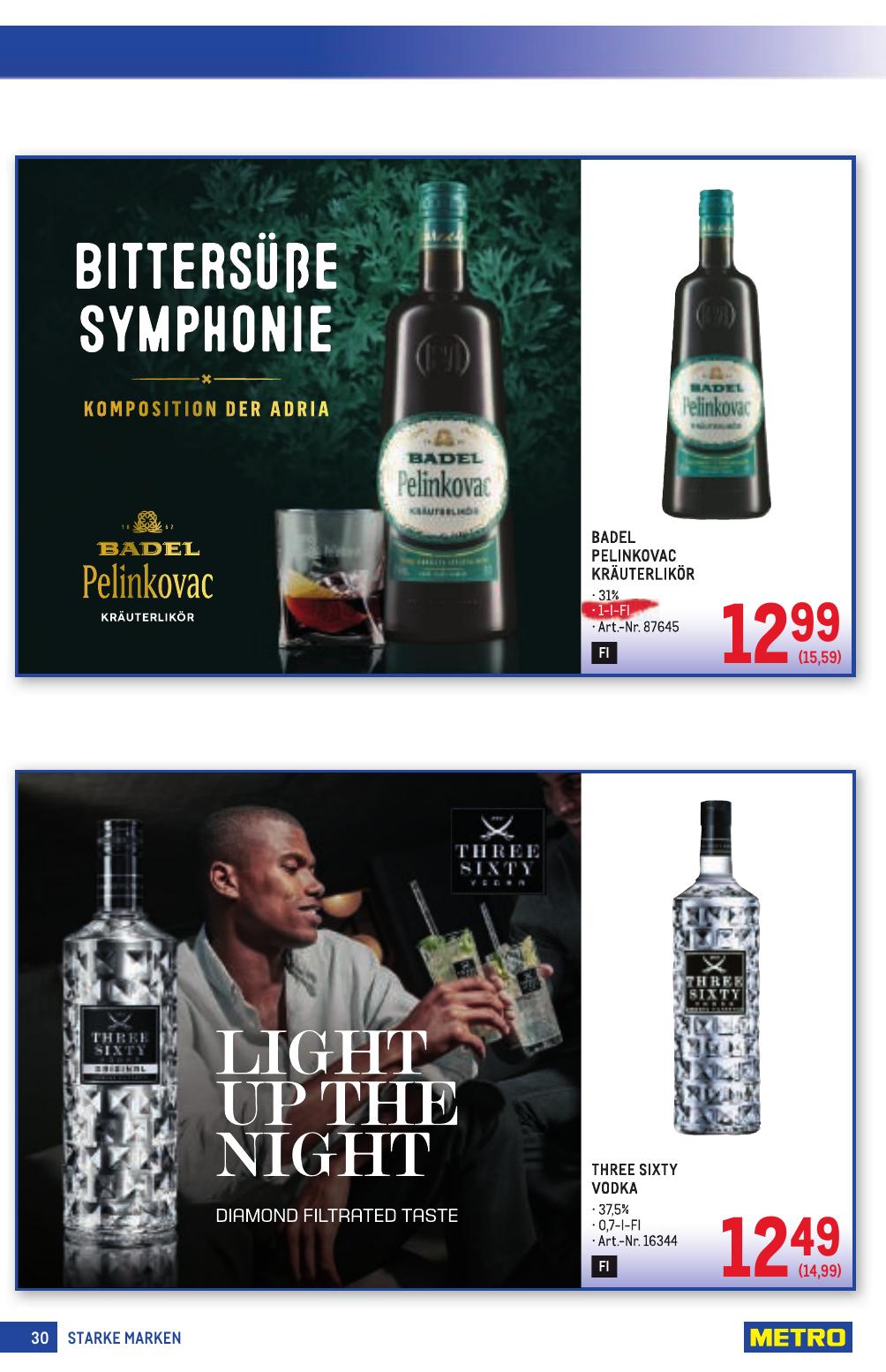 Metro Grosse Marken flyer page