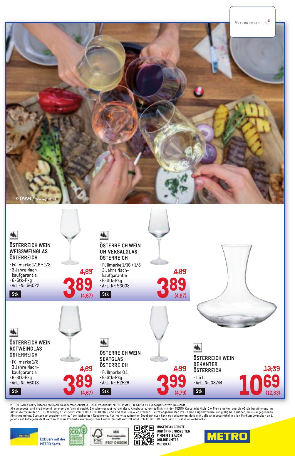 Metro Grosse Marken flyer page