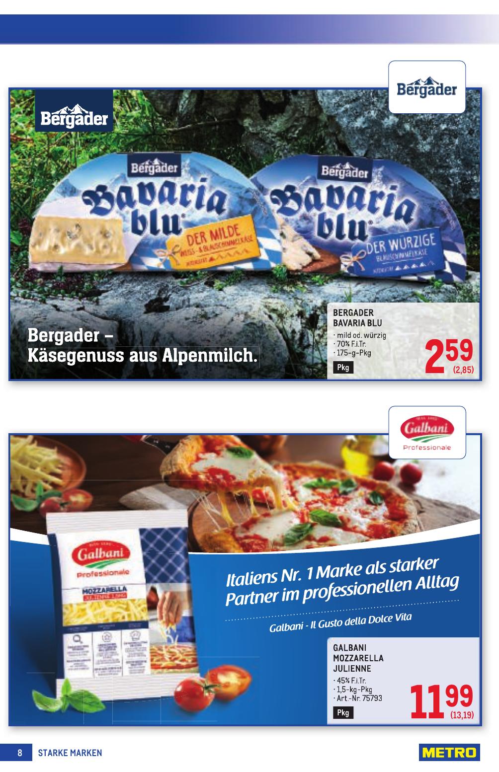 Metro Grosse Marken flyer page