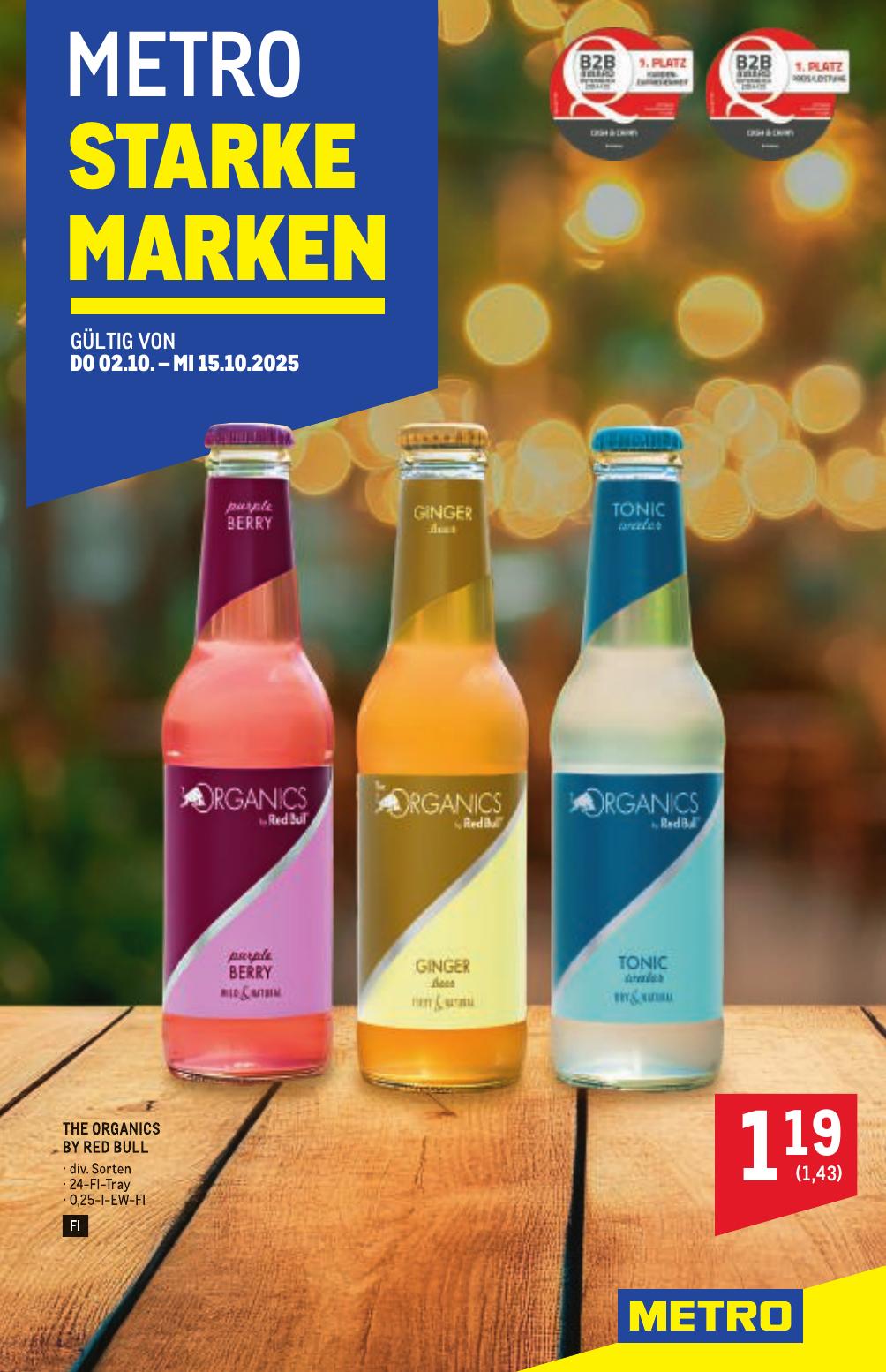 Metro Grosse Marken flyer page