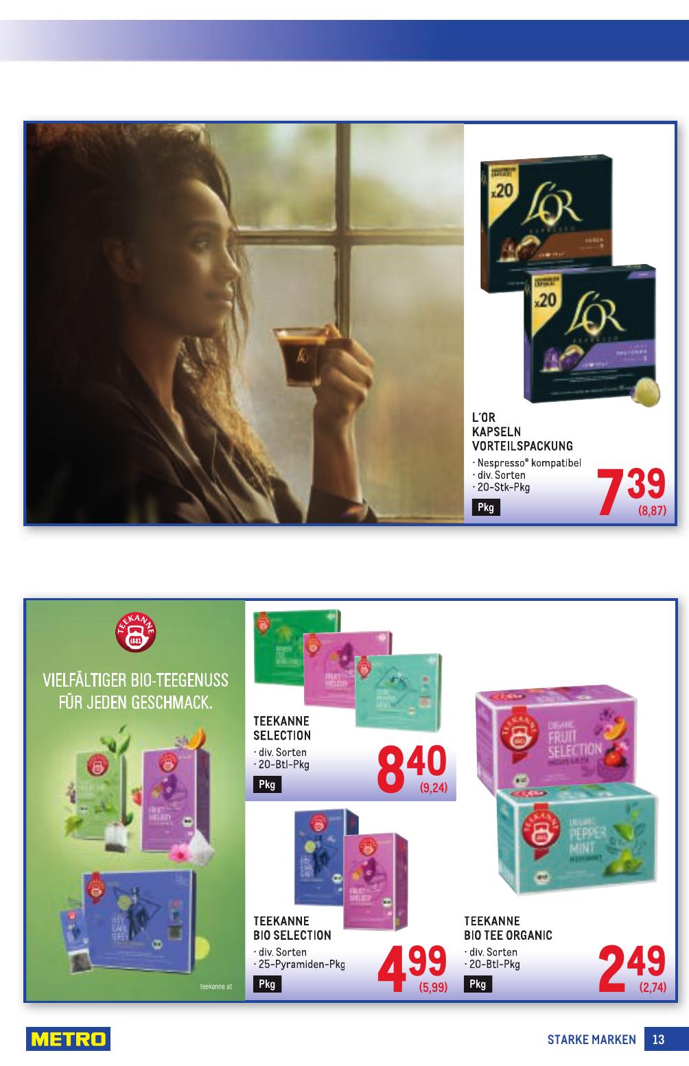 Metro Grosse Marken flyer page