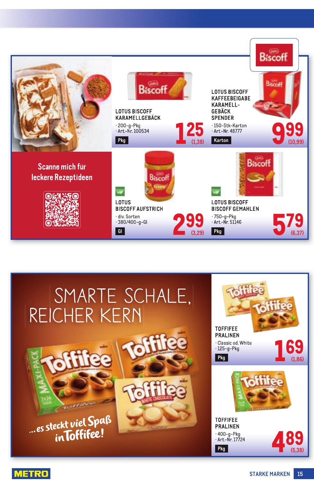 Metro Grosse Marken flyer page