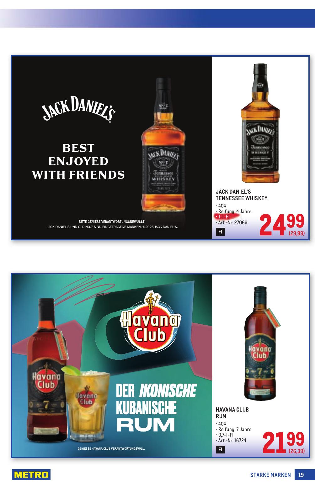 Metro Grosse Marken flyer page