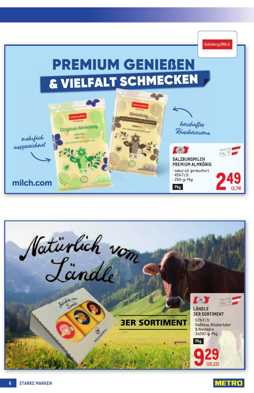 Metro Grosse Marken flyer page