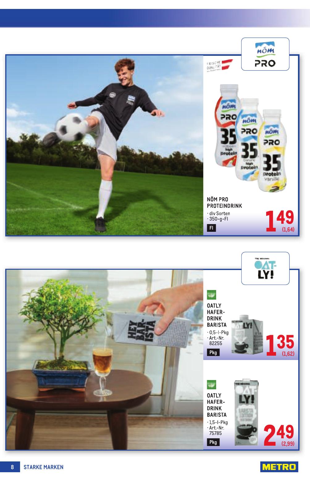 Metro Grosse Marken flyer page