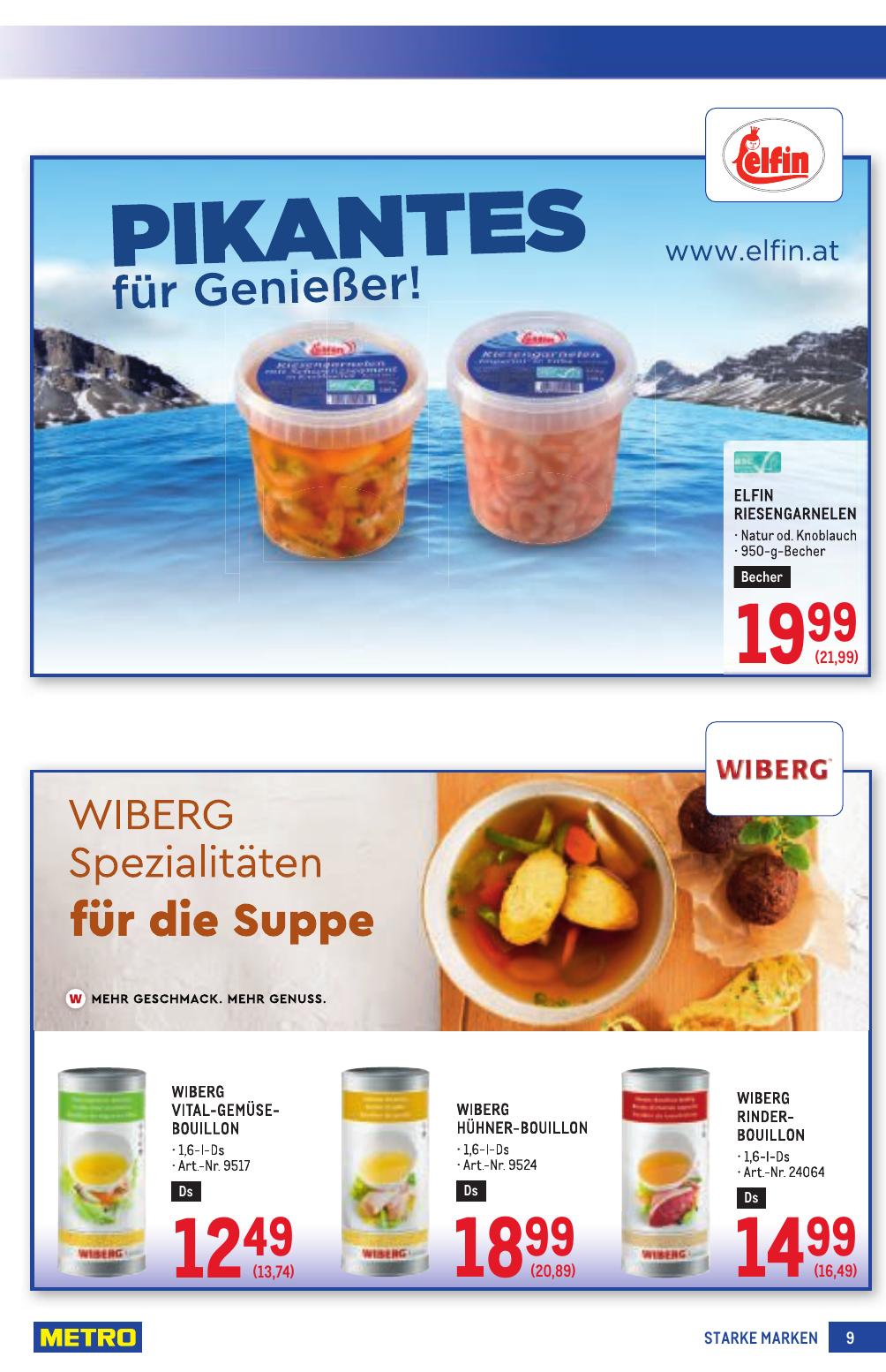 Metro Grosse Marken flyer page