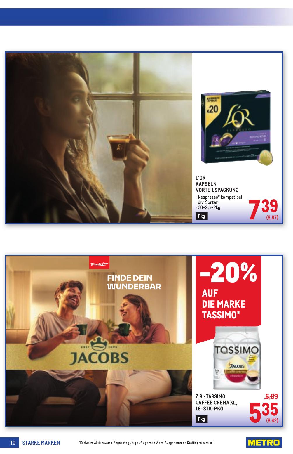 Metro Grosse Marken flyer page