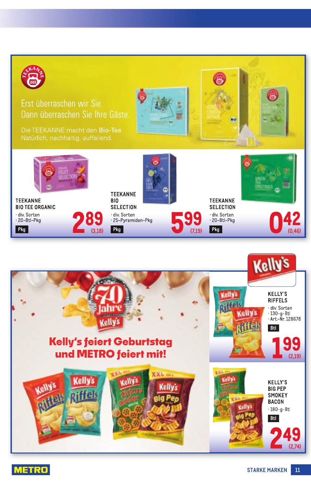 Metro Grosse Marken flyer page