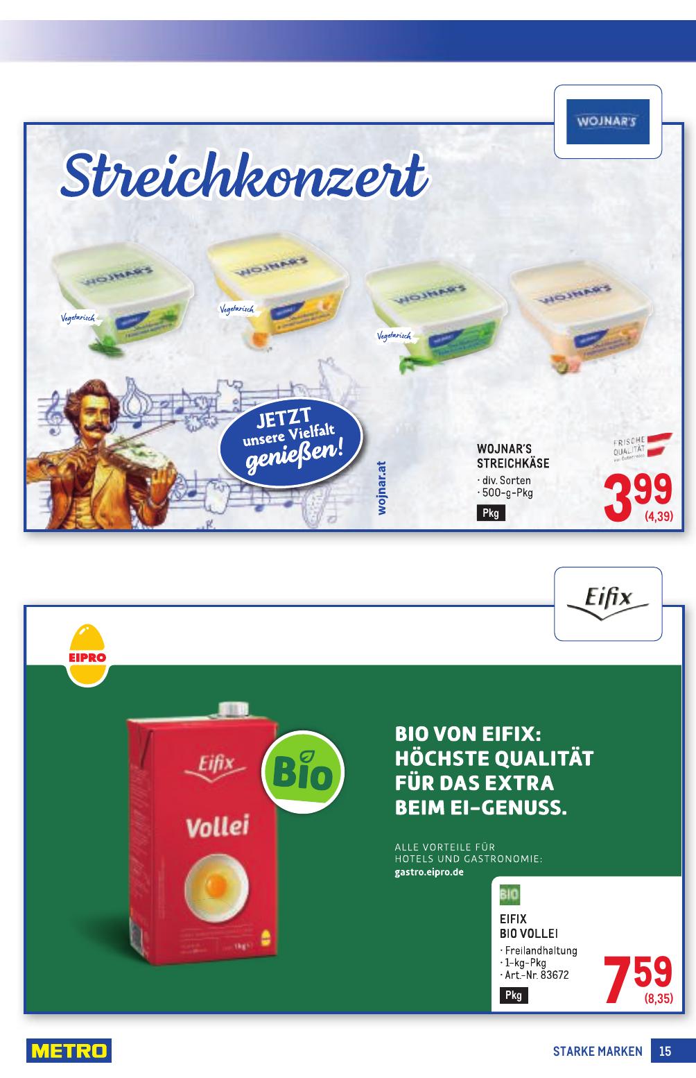 Metro Grosse Marken flyer page