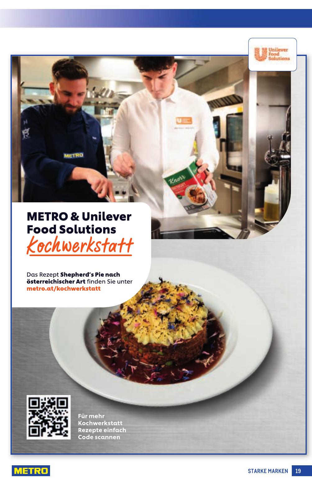 Metro Grosse Marken flyer page