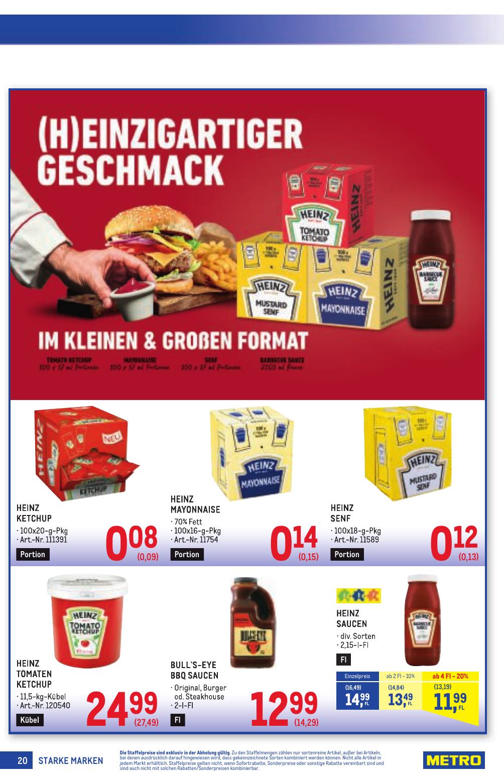 Metro Grosse Marken flyer page