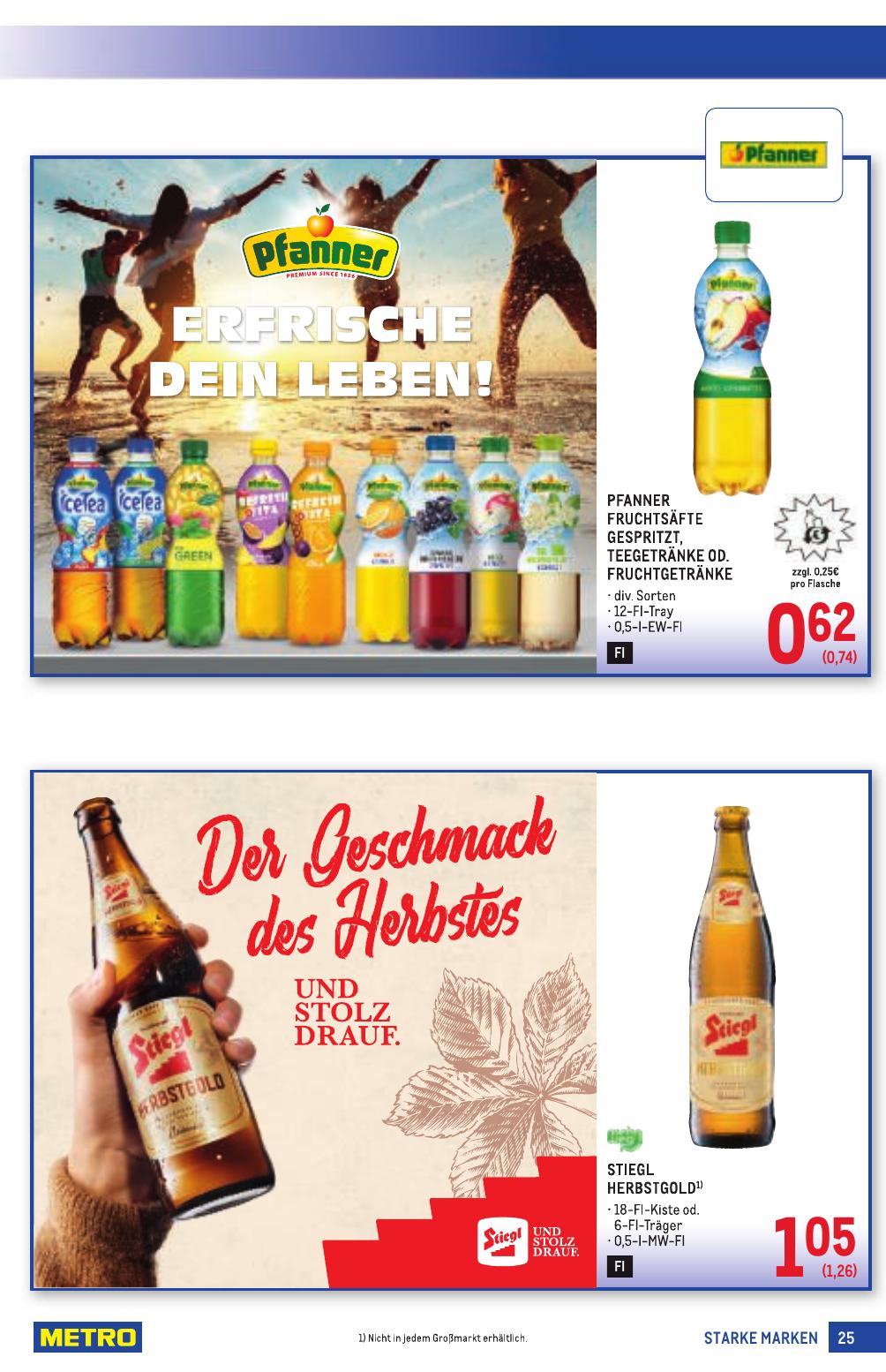 Metro Grosse Marken flyer page