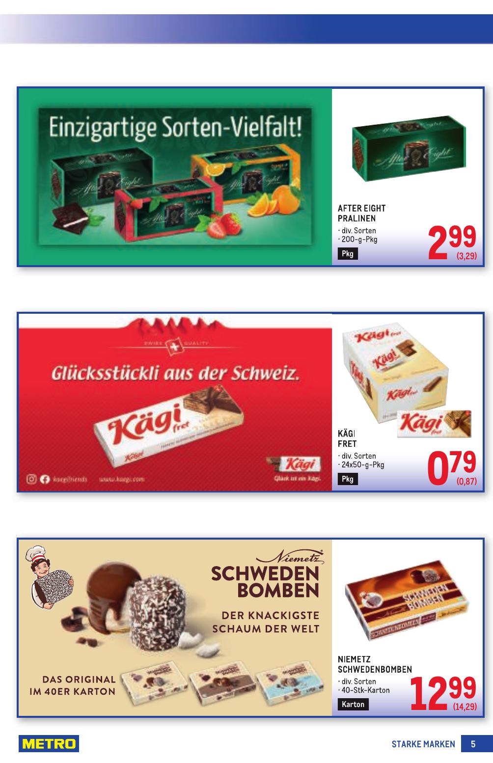 Metro Grosse Marken flyer page