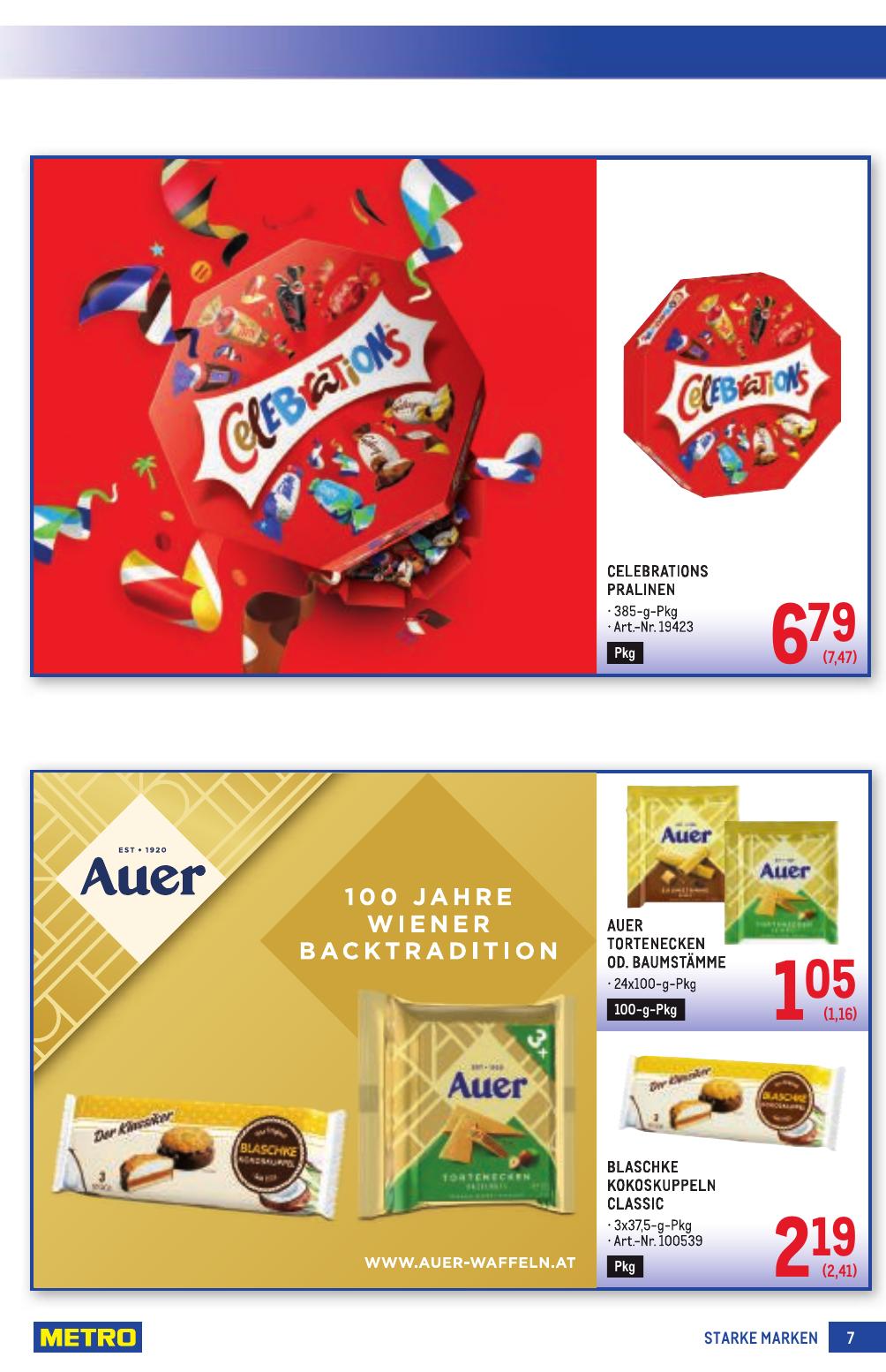Metro Grosse Marken flyer page