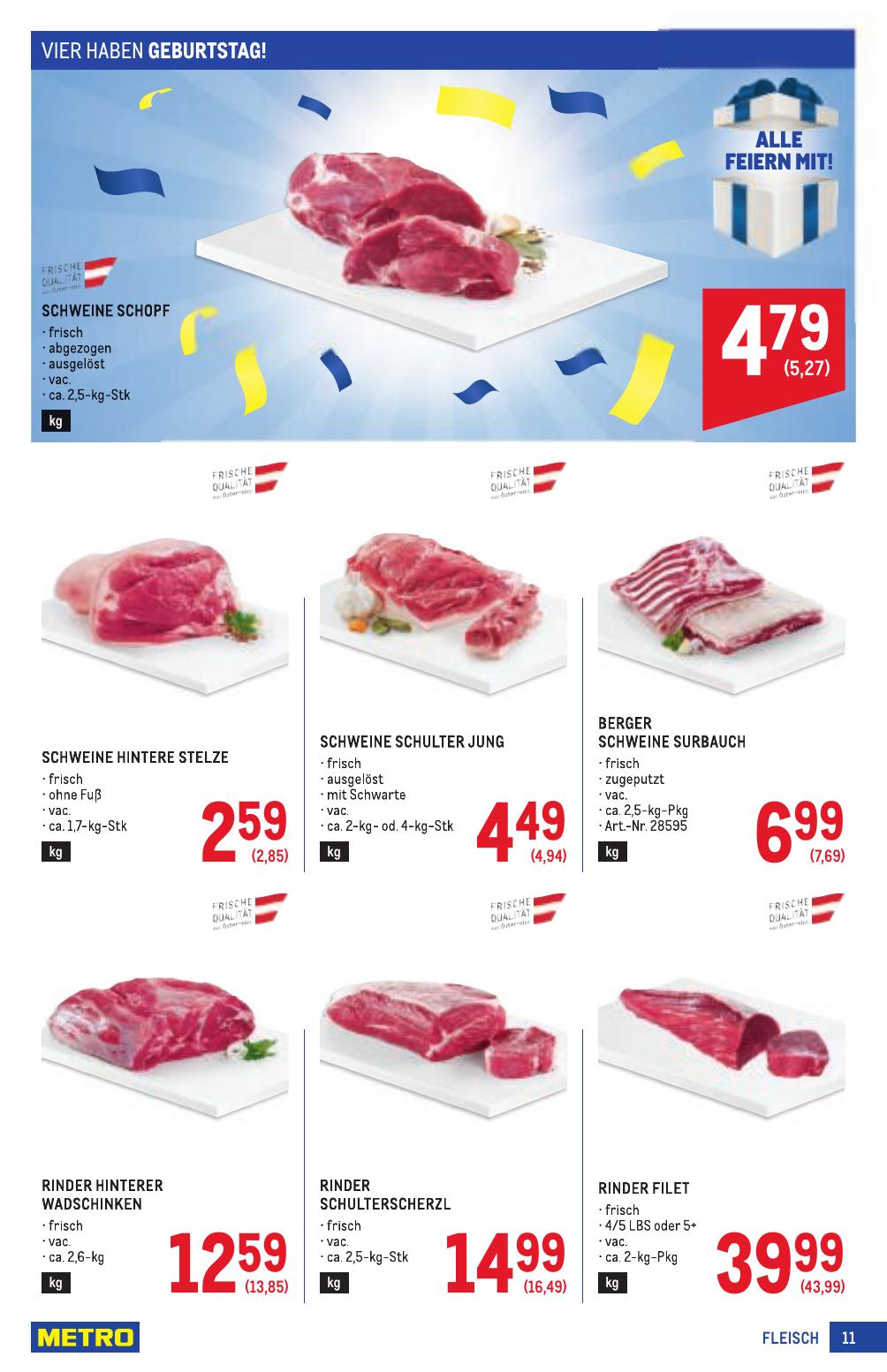 Metro Profi flyer page