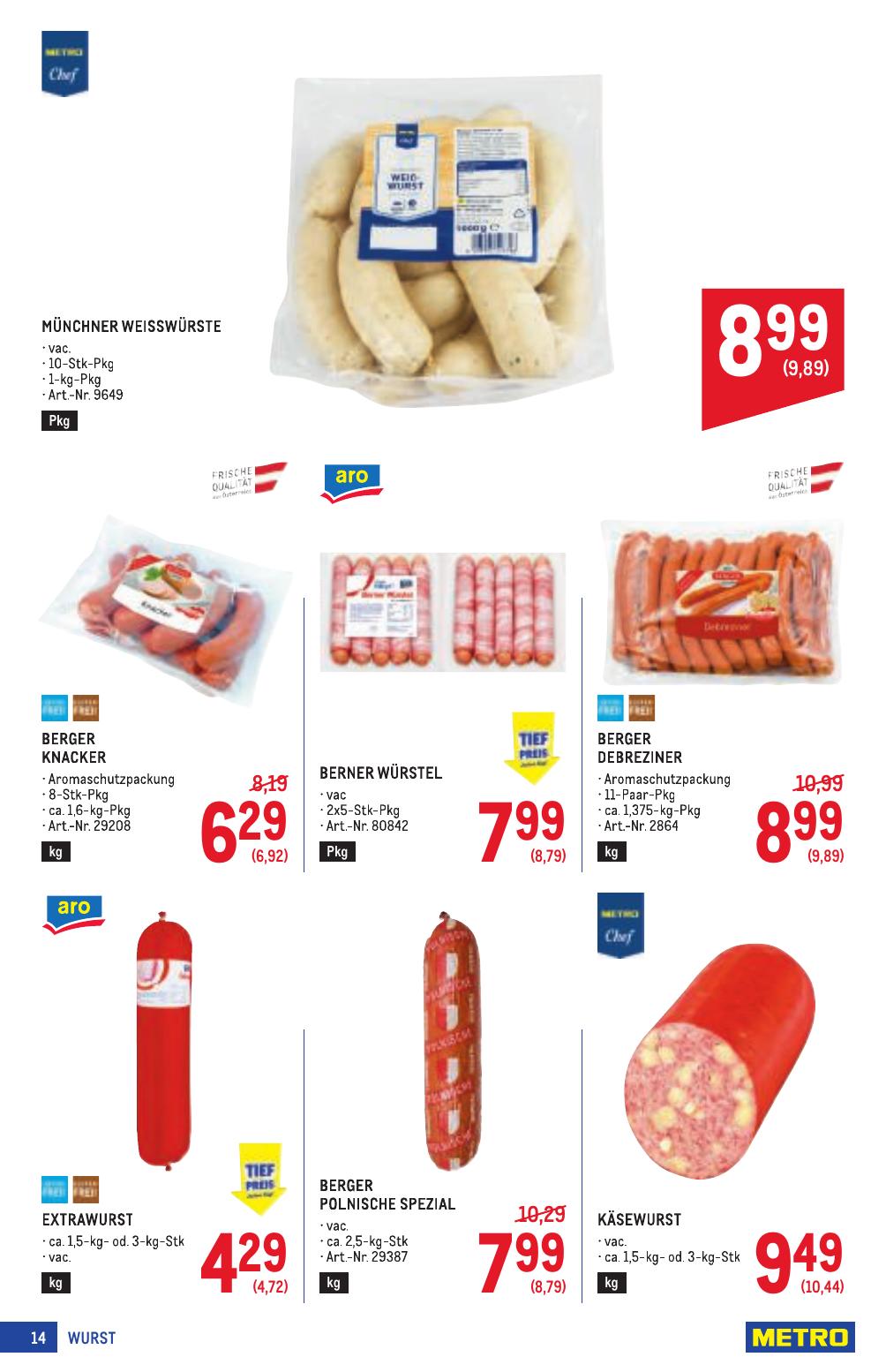 Metro Profi flyer page