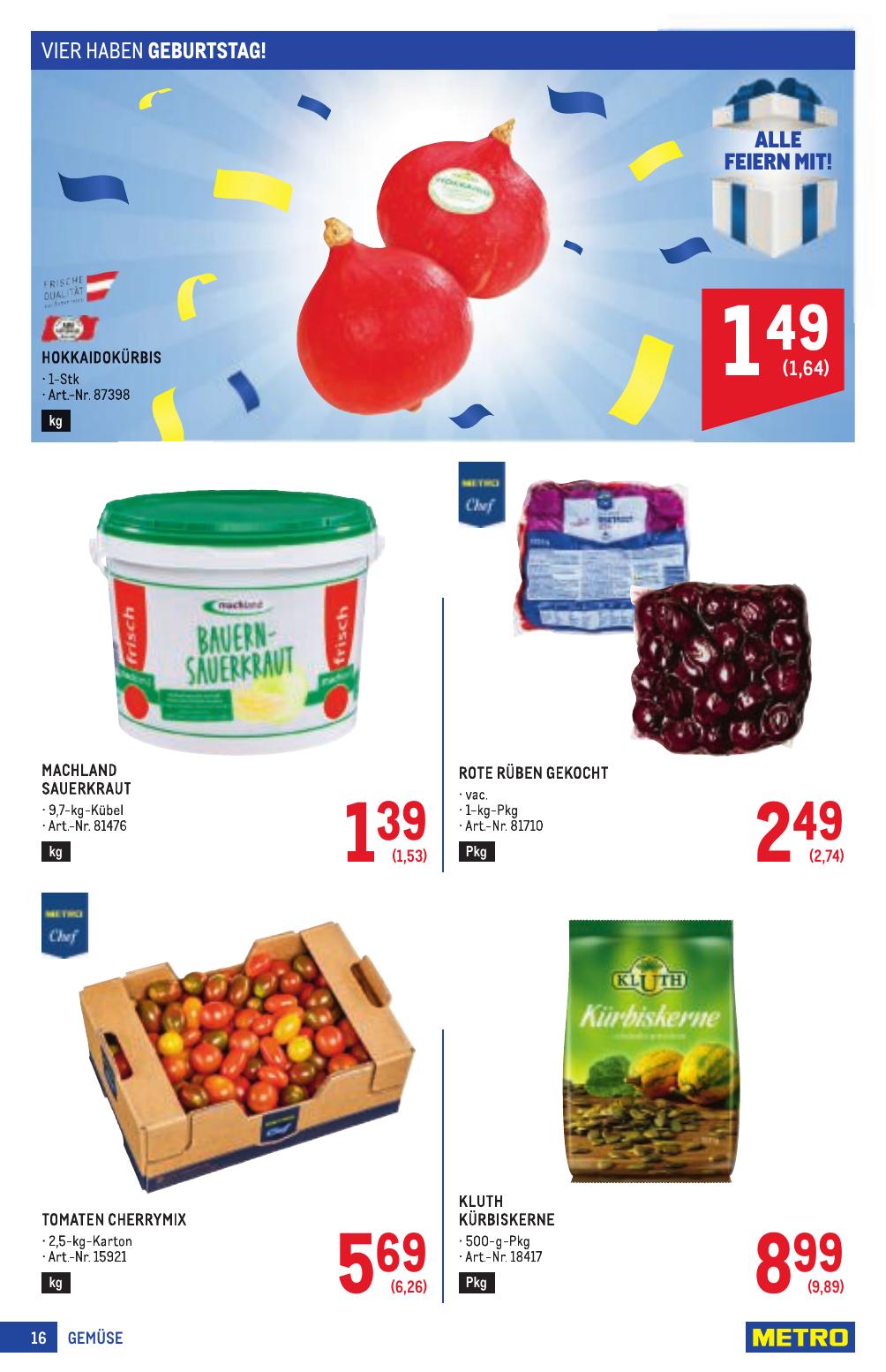 Metro Profi flyer page