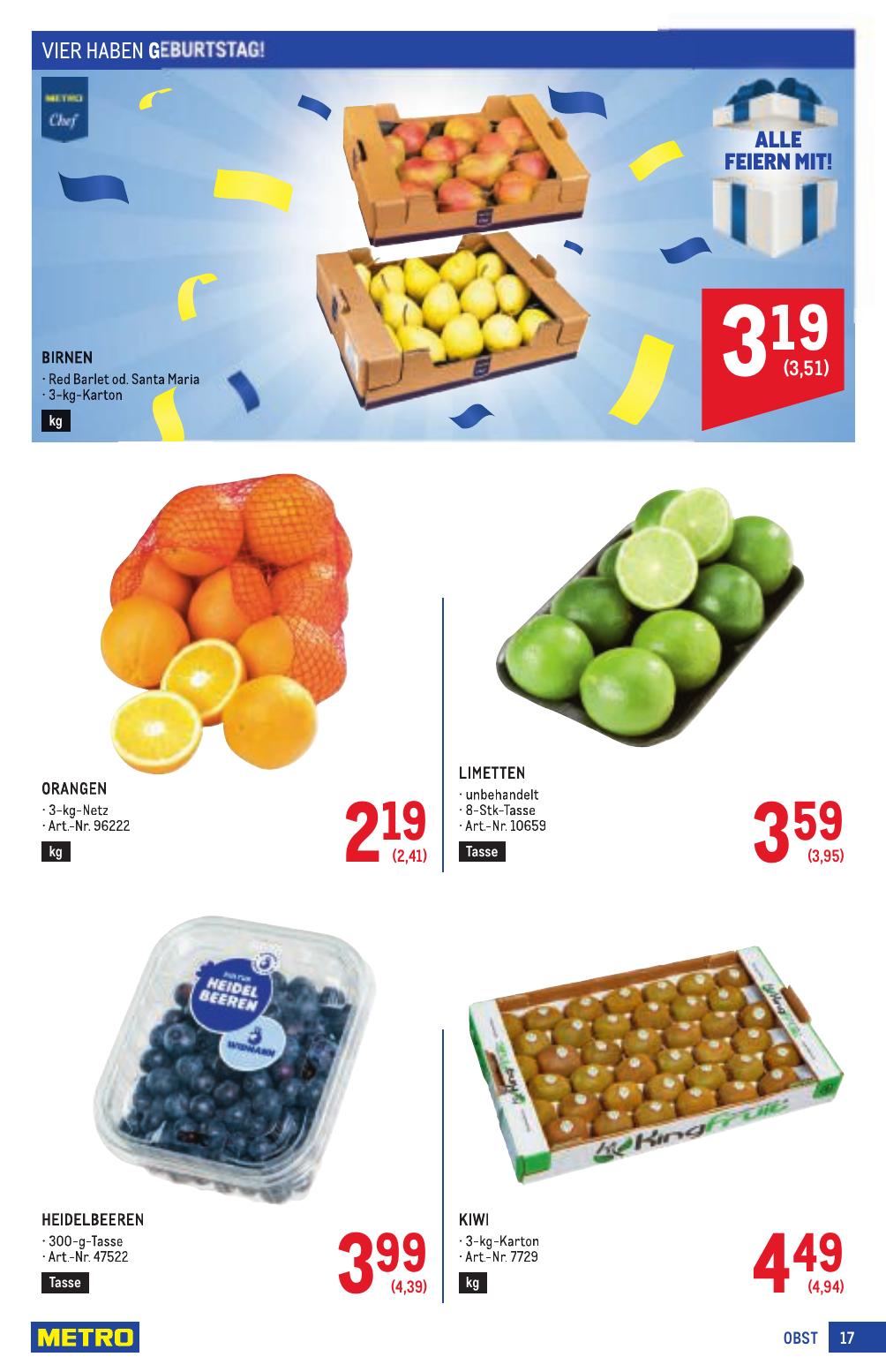 Metro Profi flyer page