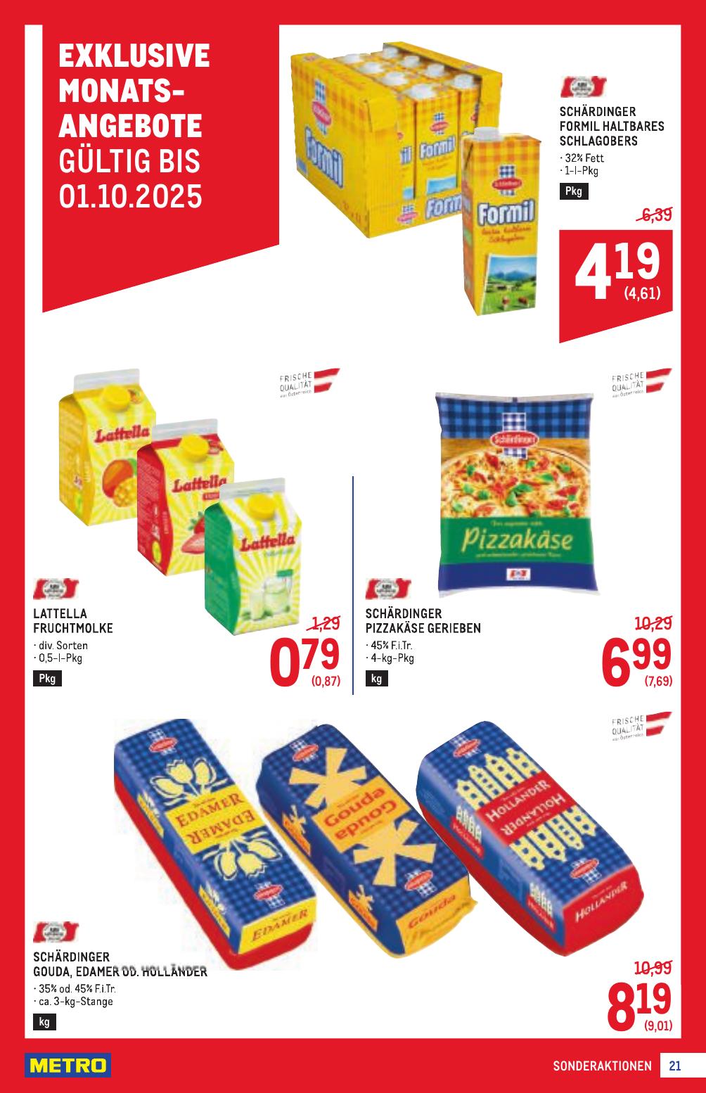 Metro Profi flyer page