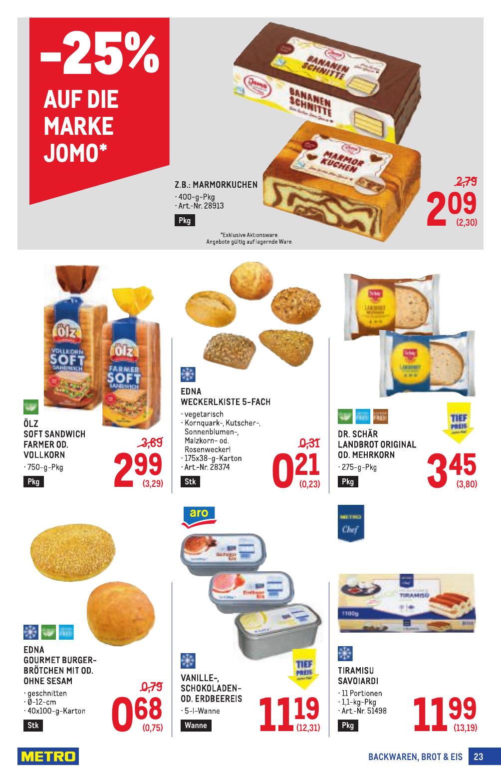 Metro Profi flyer page