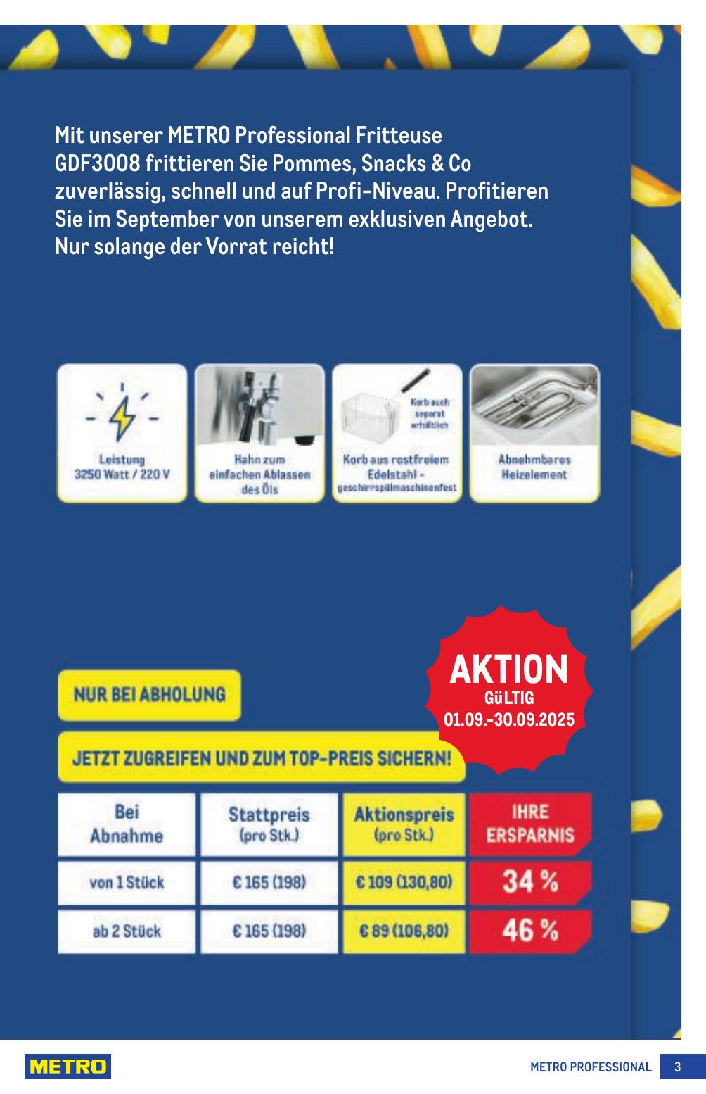 Metro Profi flyer page