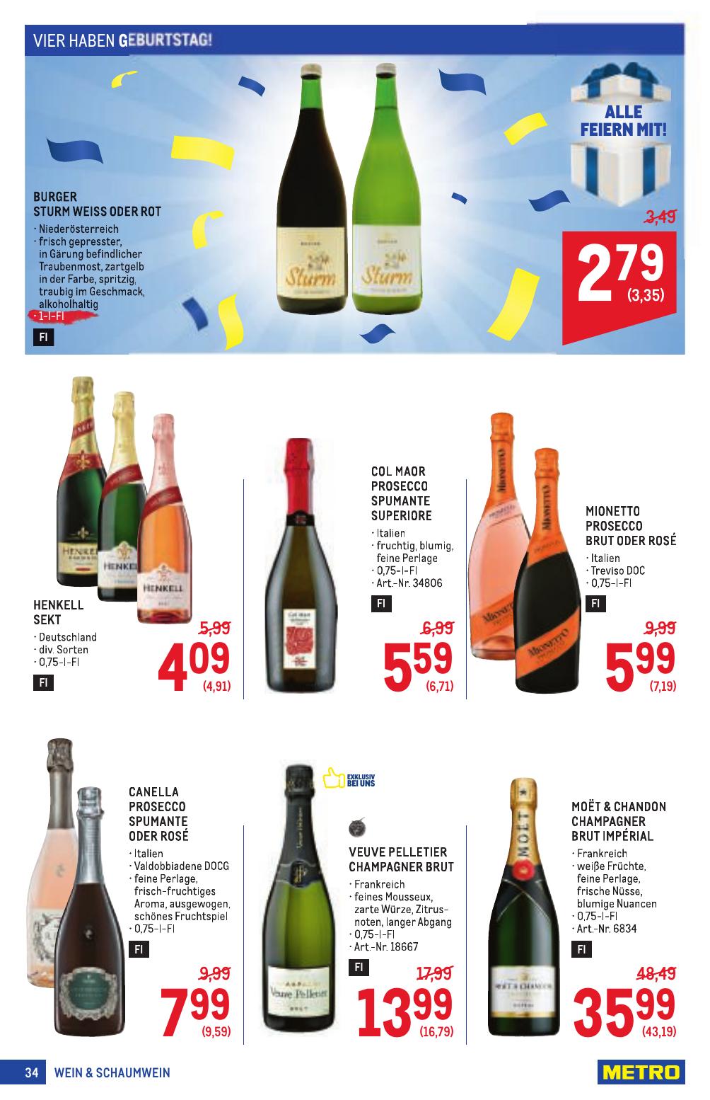 Metro Profi flyer page