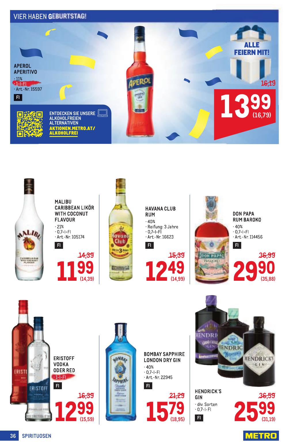 Metro Profi flyer page