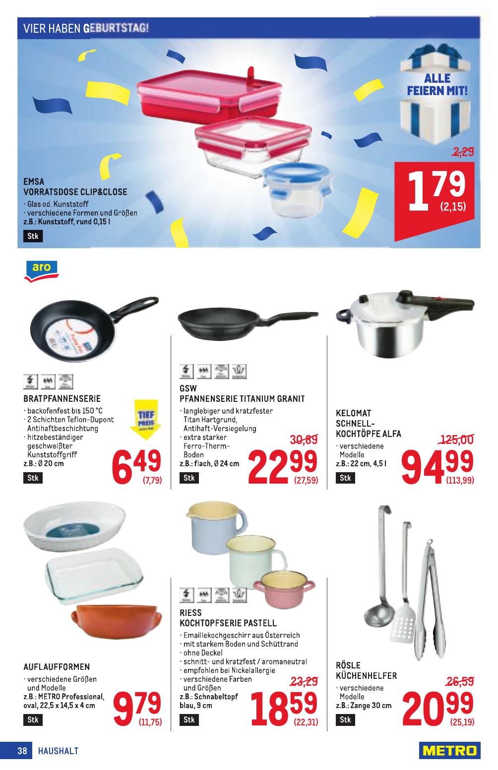 Metro Profi flyer page