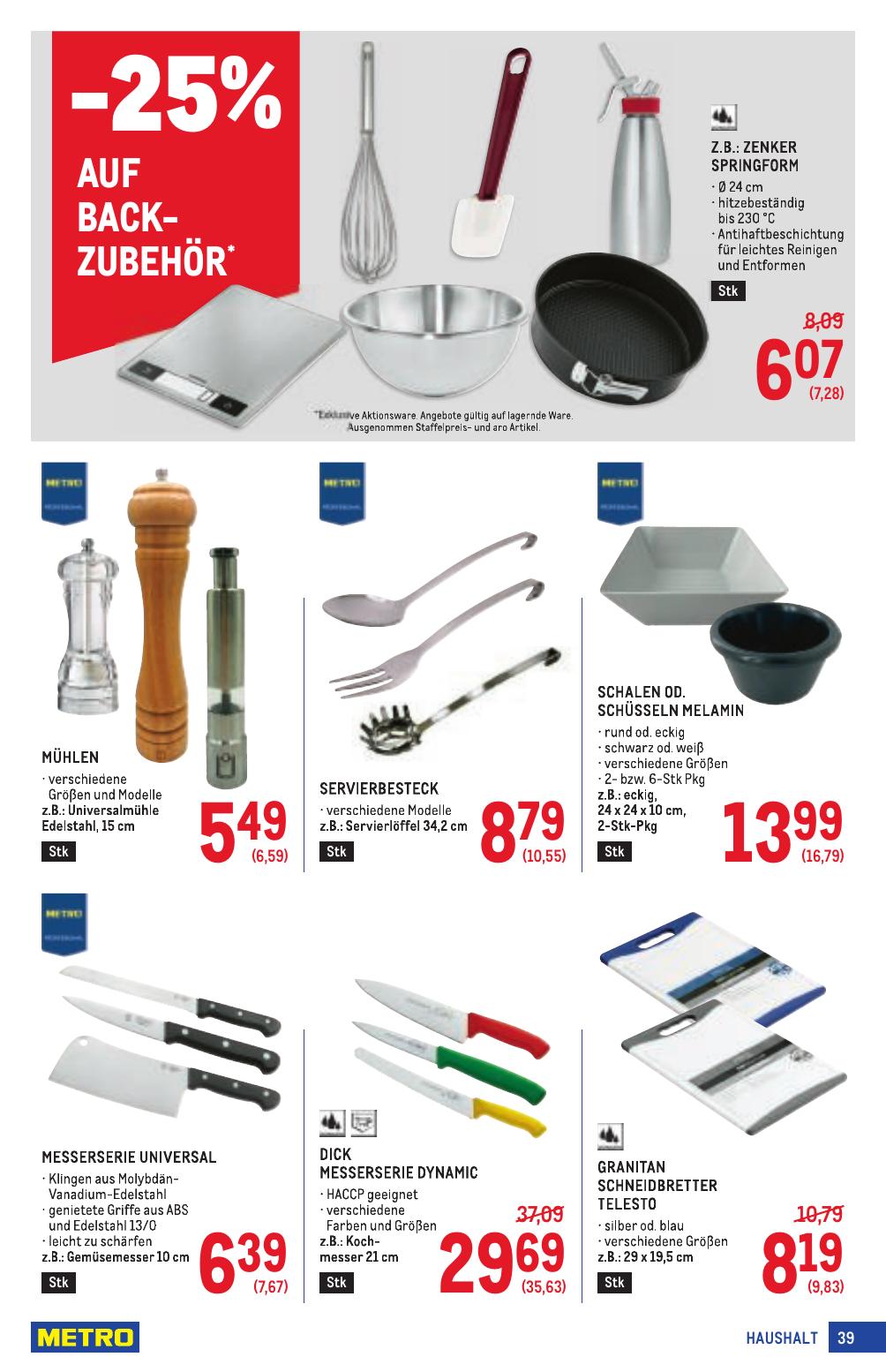 Metro Profi flyer page