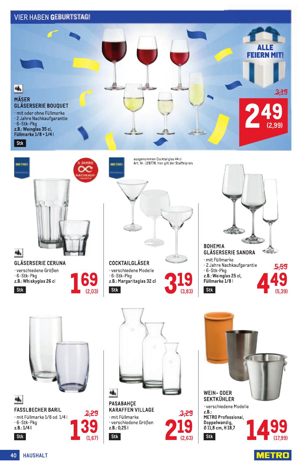 Metro Profi flyer page