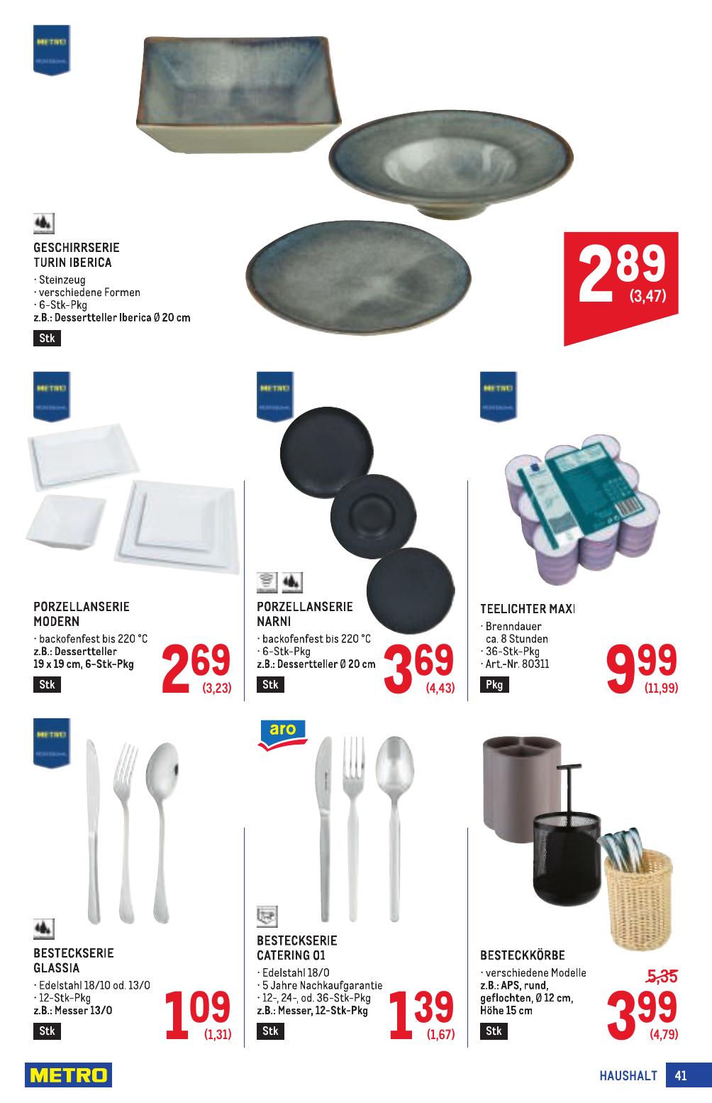 Metro Profi flyer page