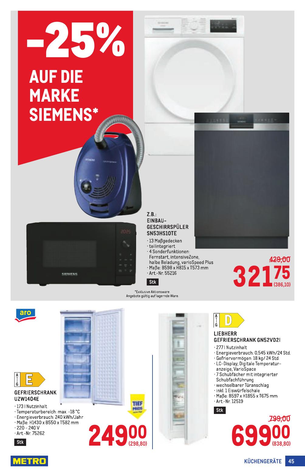 Metro Profi flyer page