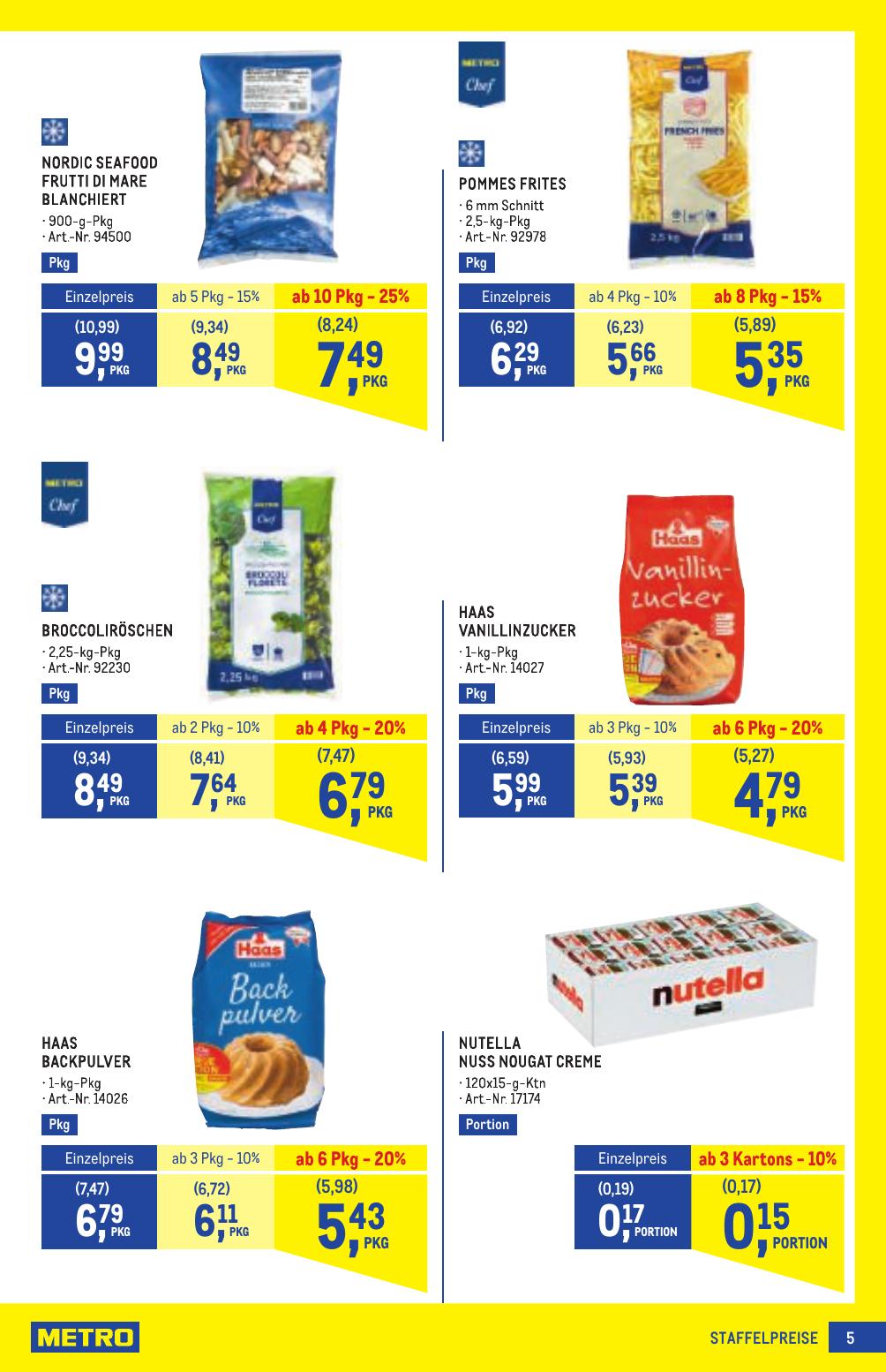 Metro Profi flyer page