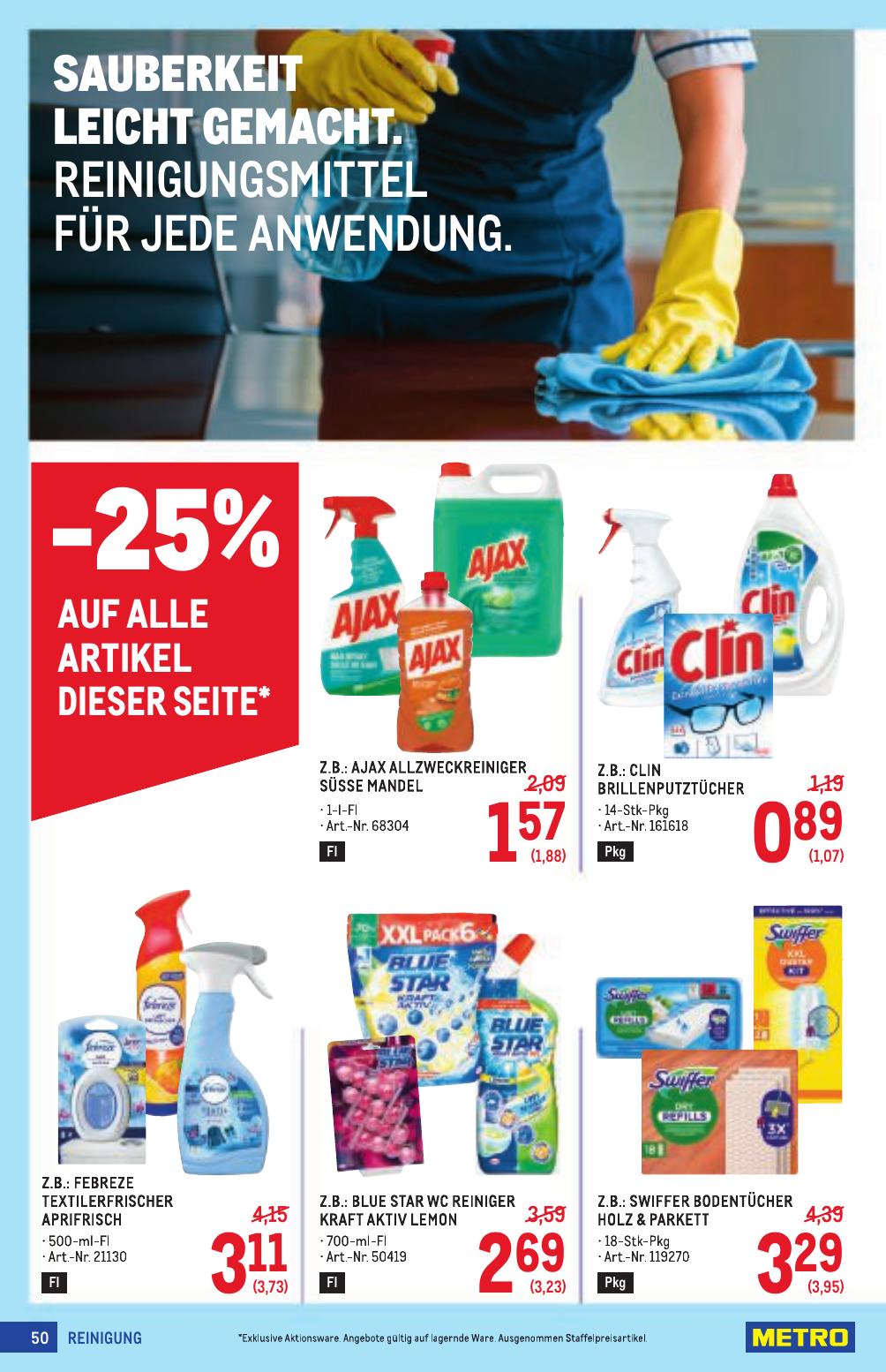 Metro Profi flyer page