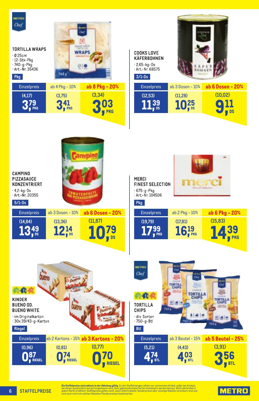 Metro Profi flyer page