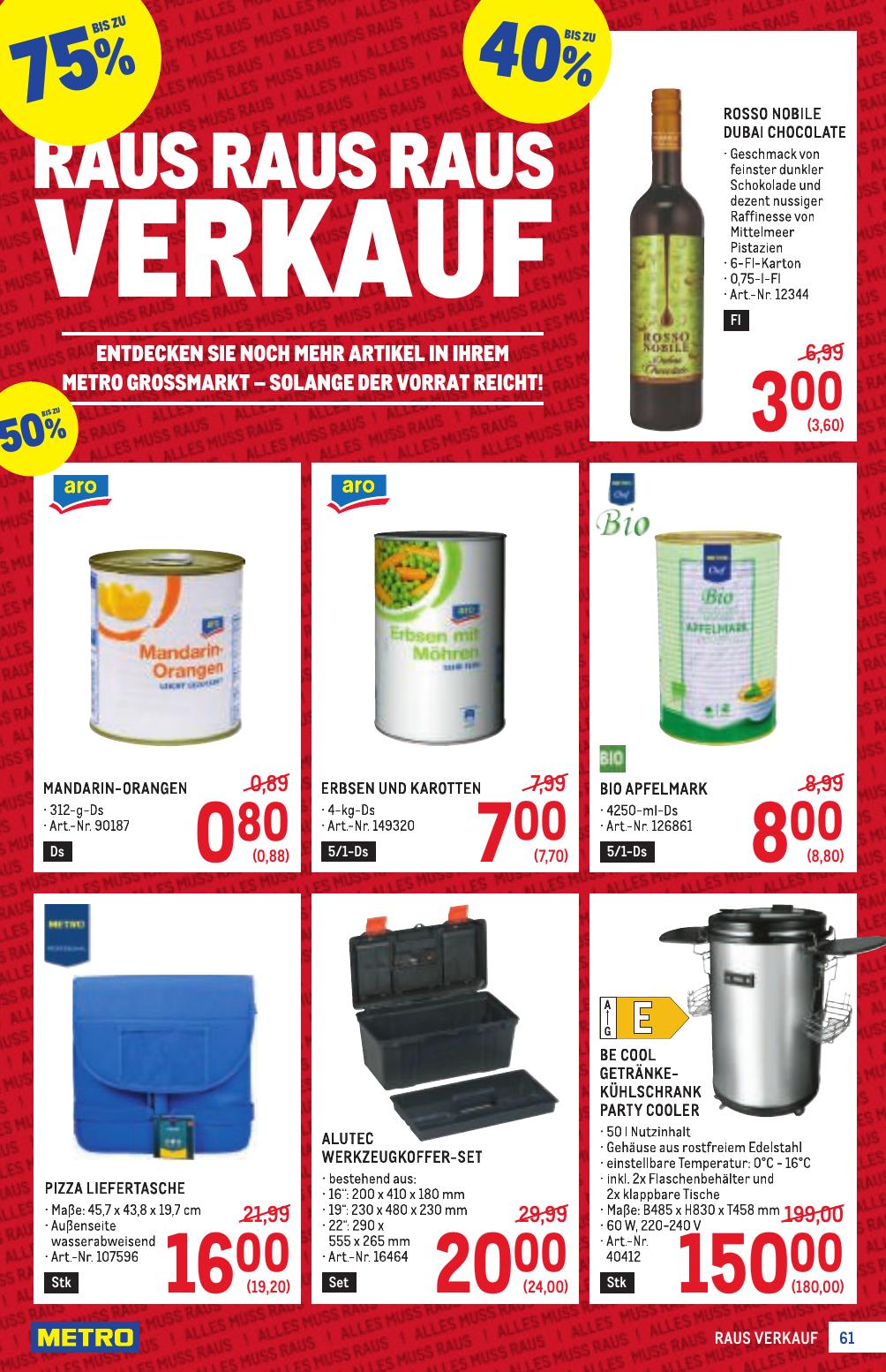 Metro Profi flyer page