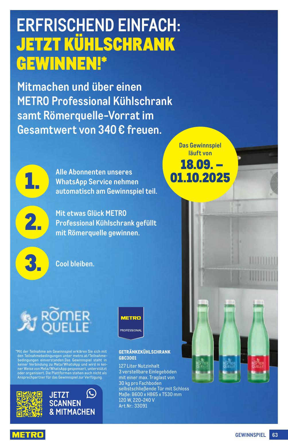 Metro Profi flyer page