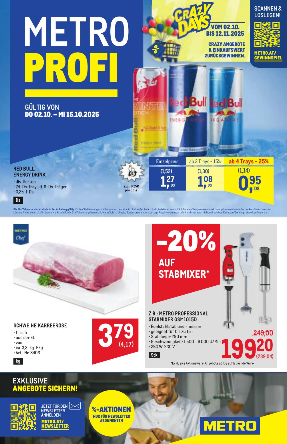 Metro Profi flyer page