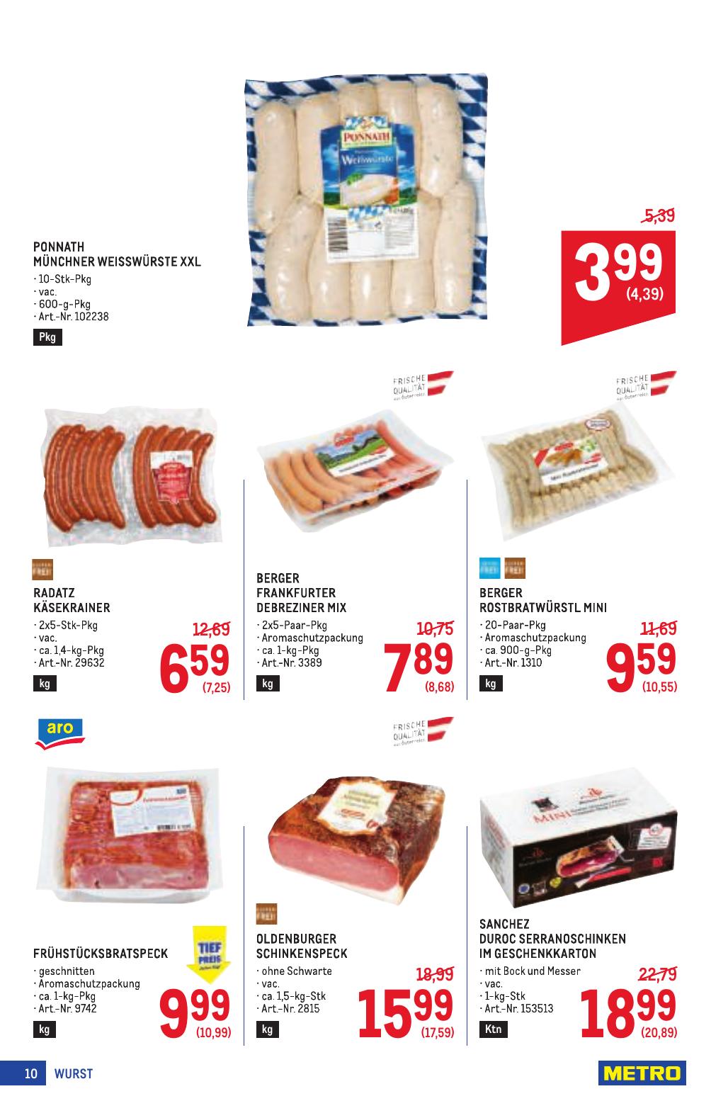 Metro Profi flyer page