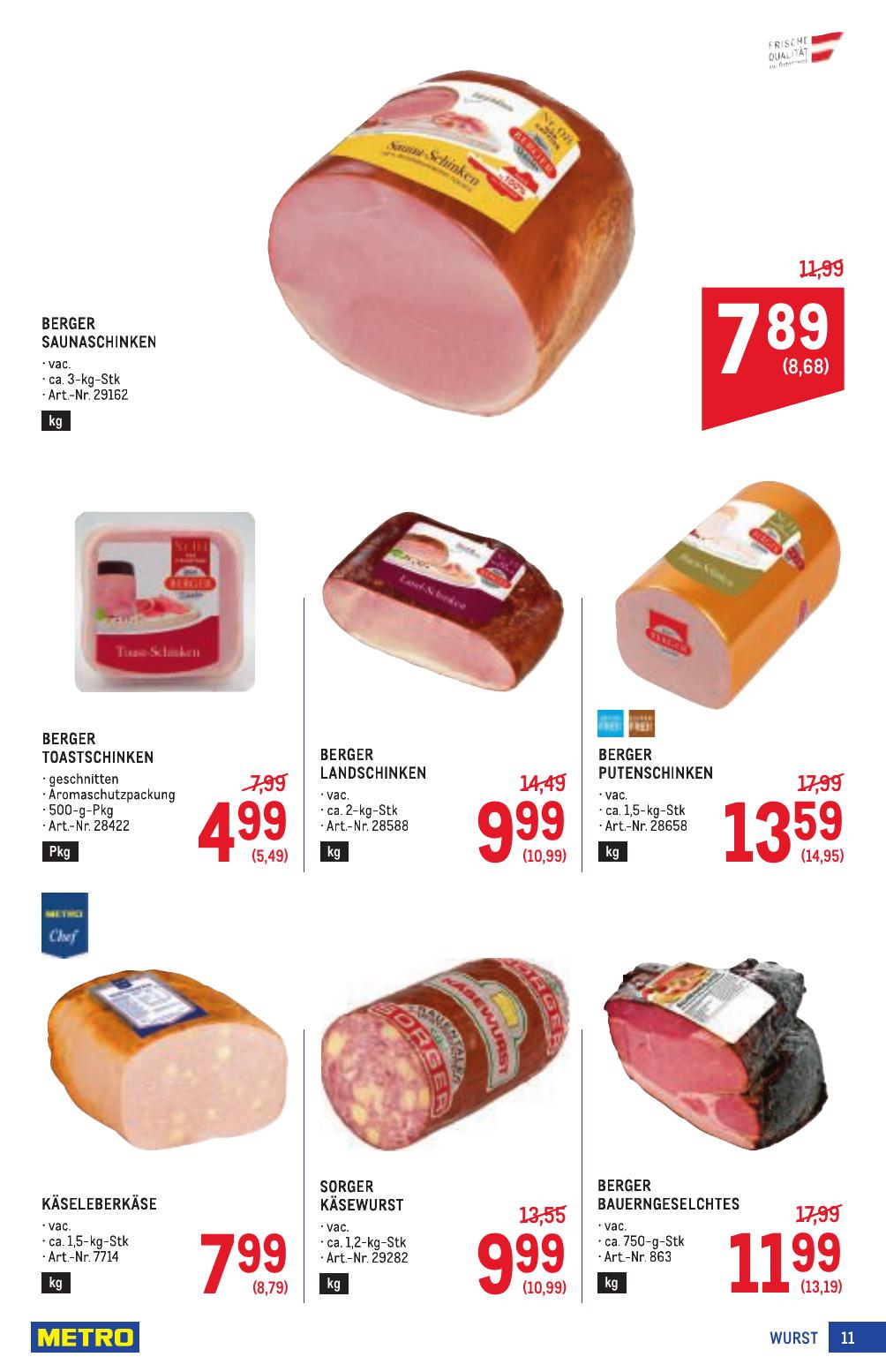 Metro Profi flyer page