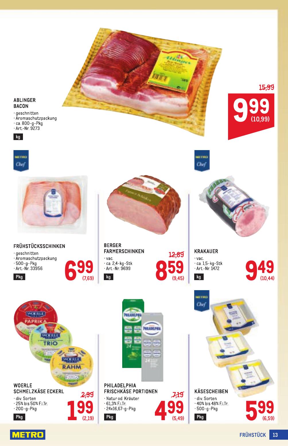 Metro Profi flyer page