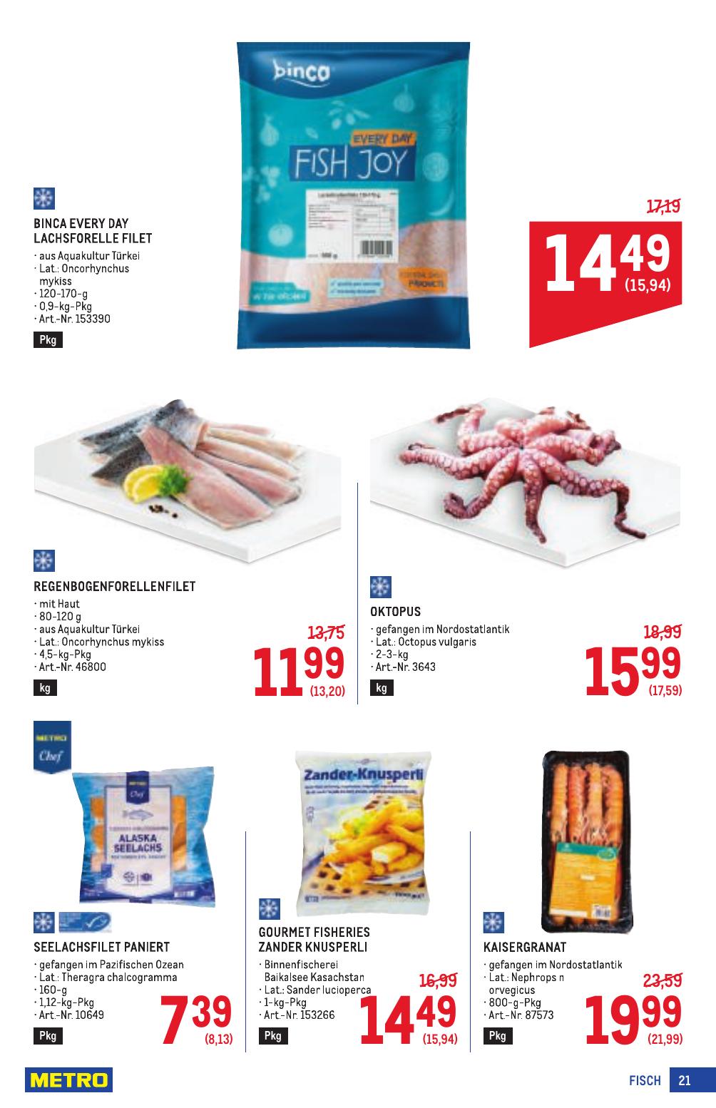 Metro Profi flyer page