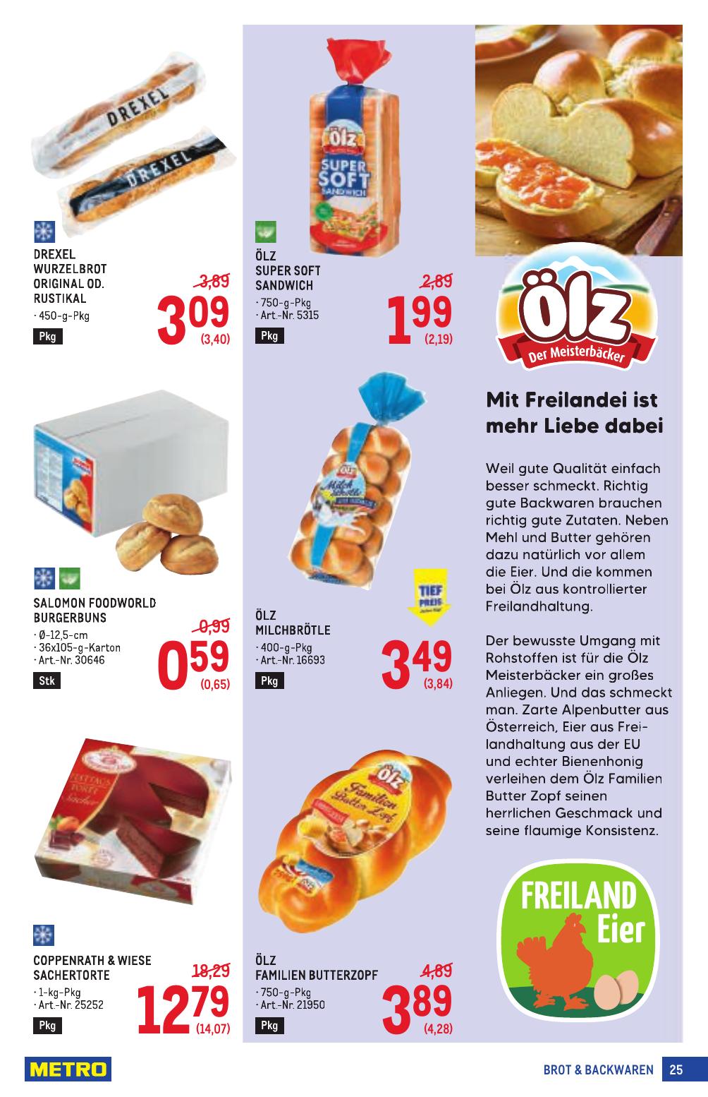 Metro Profi flyer page