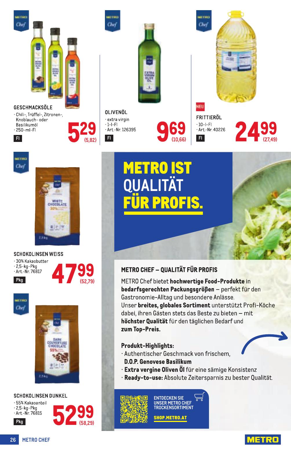 Metro Profi flyer page