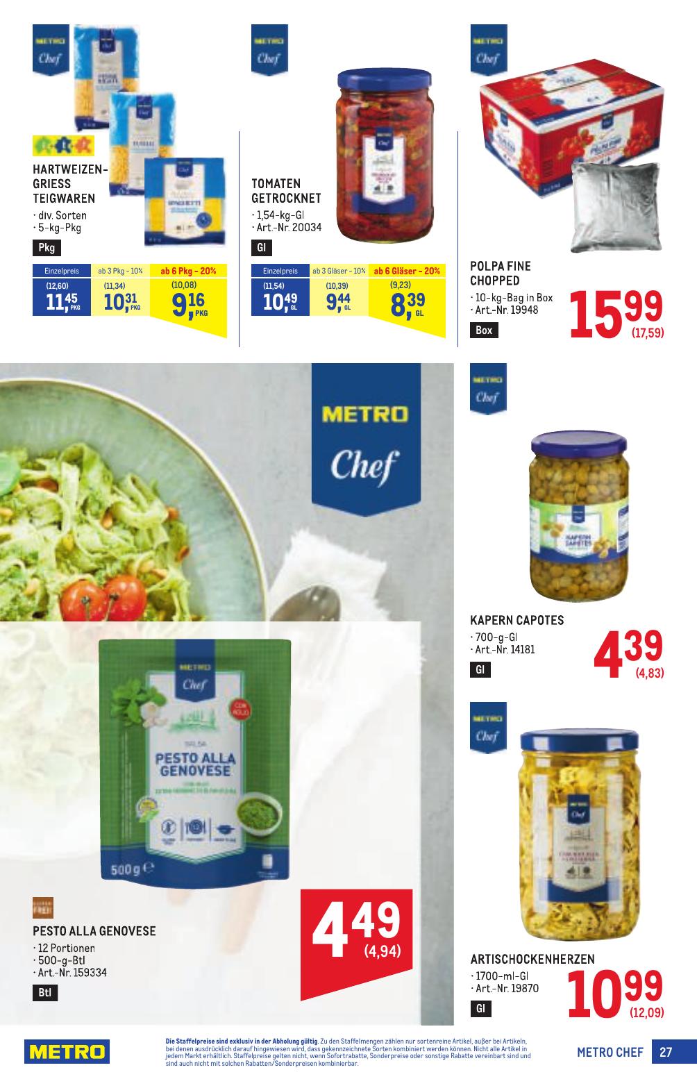 Metro Profi flyer page